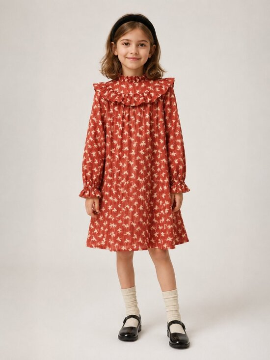 MOLO Other - MOLO Clair Dress in Mini Horse Woven Cottagecore Metallic